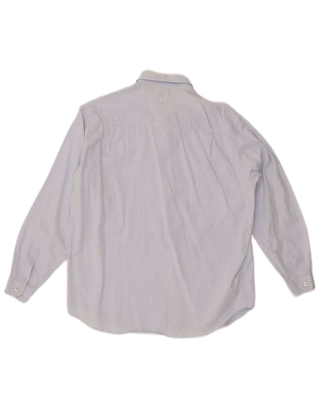 ARMANI JUNIOR Drengeskjorte 13-14 år Blå nålestribet bomuld