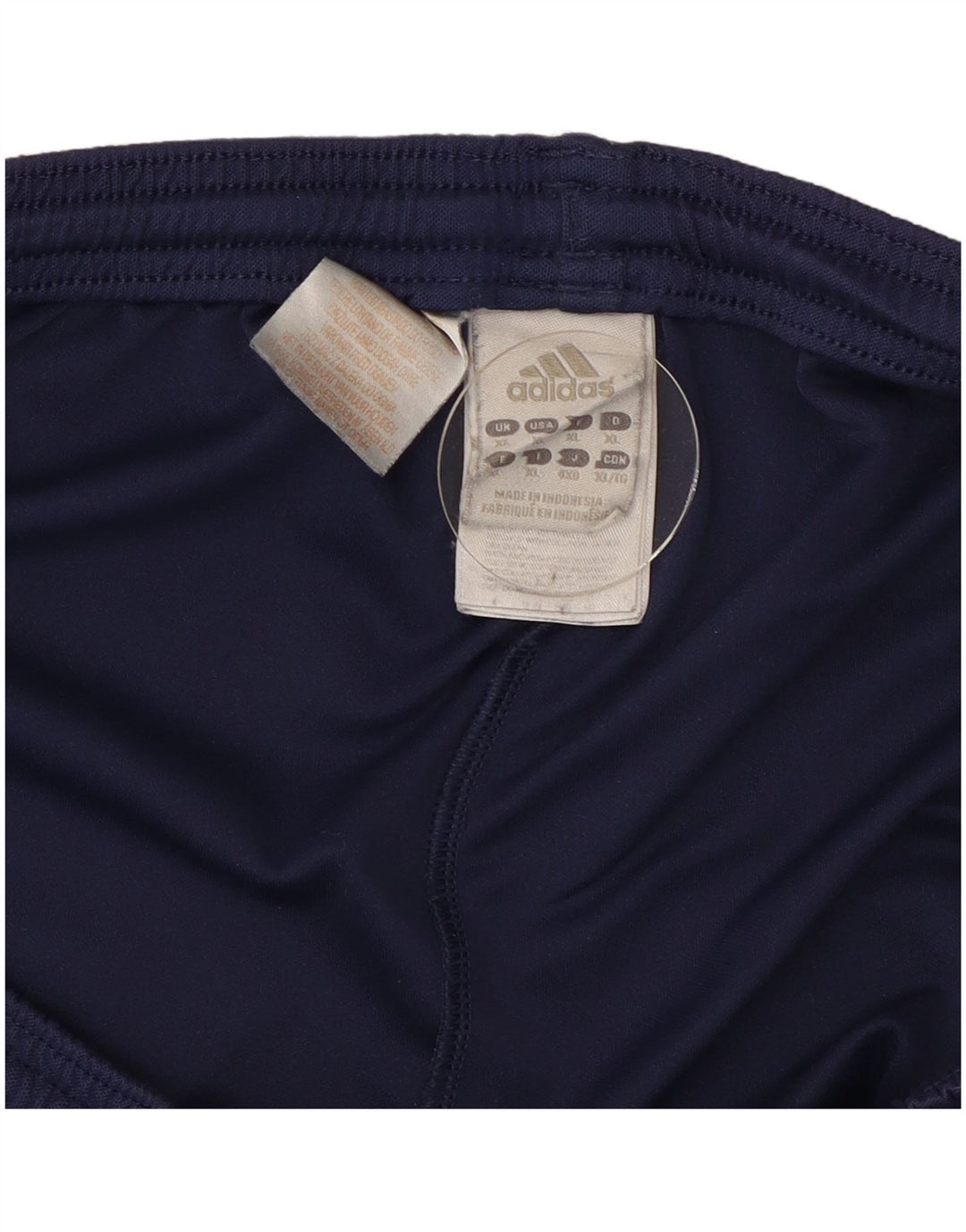 Adidas Herre Climalite Sport Shorts XL Navy Blue Polyester