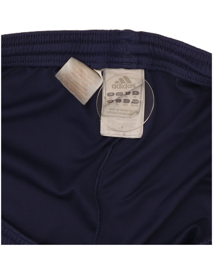 Adidas Herre Climalite Sport Shorts XL Navy Blue Polyester