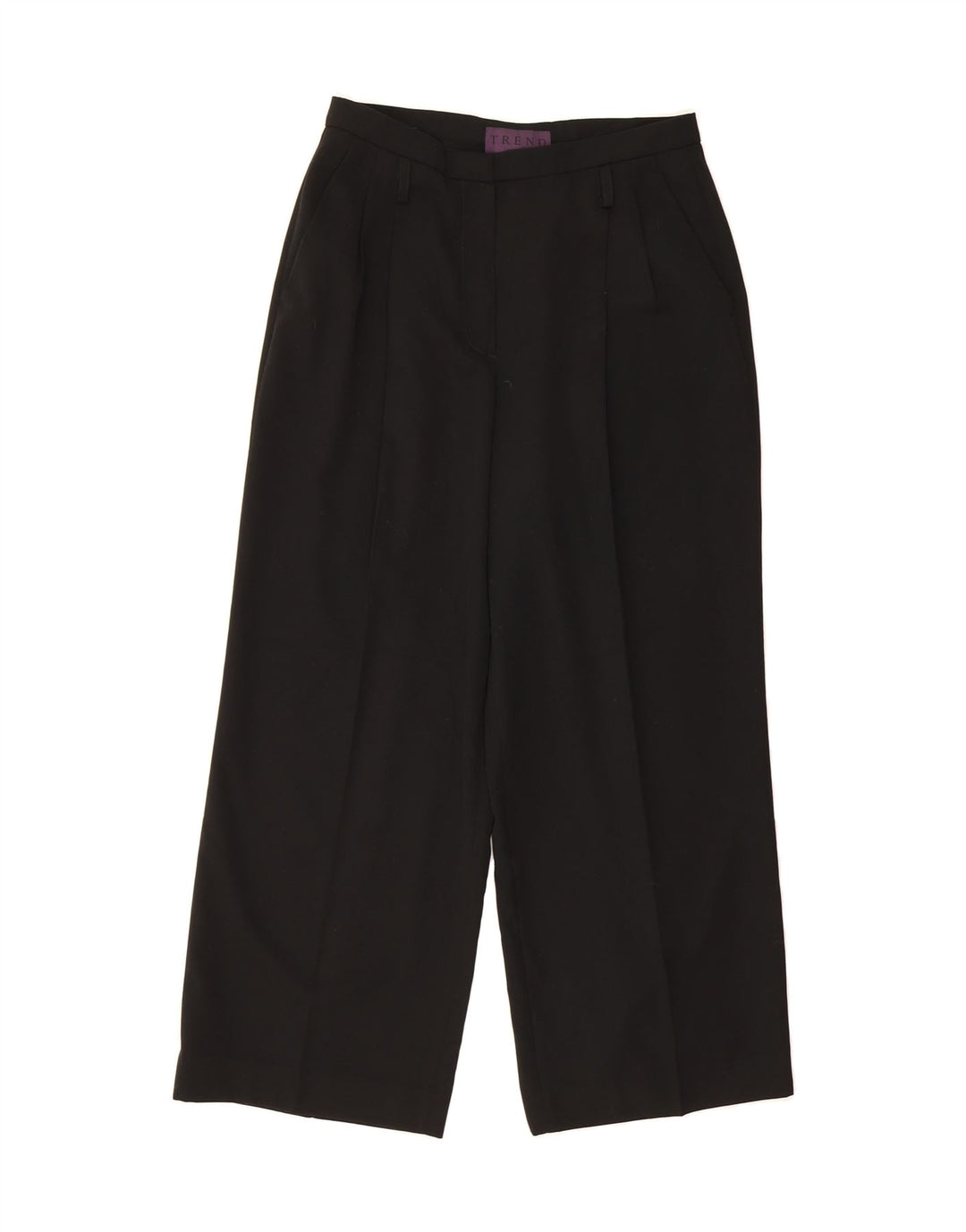 LES COPAINS Womens Pegged Chino Trousers IT 44 Medium W28 L26 Black Vintage Les Copains and Second-Hand Les Copains from Messina Hembry 