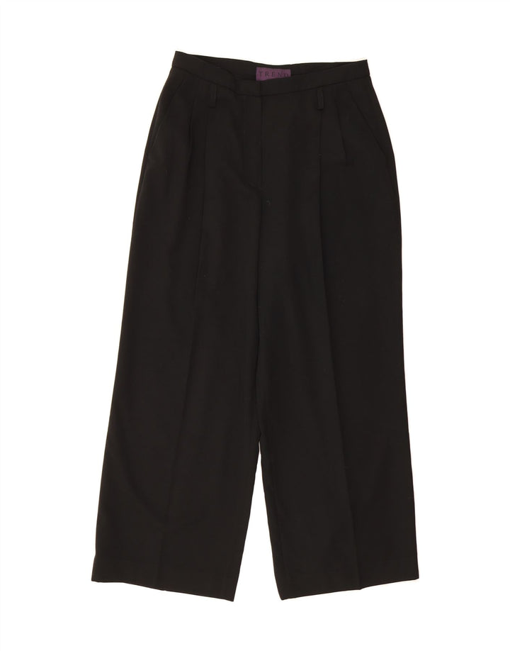 LES COPAINS Womens Pegged Chino Trousers IT 44 Medium W28 L26 Black Vintage Les Copains and Second-Hand Les Copains from Messina Hembry 