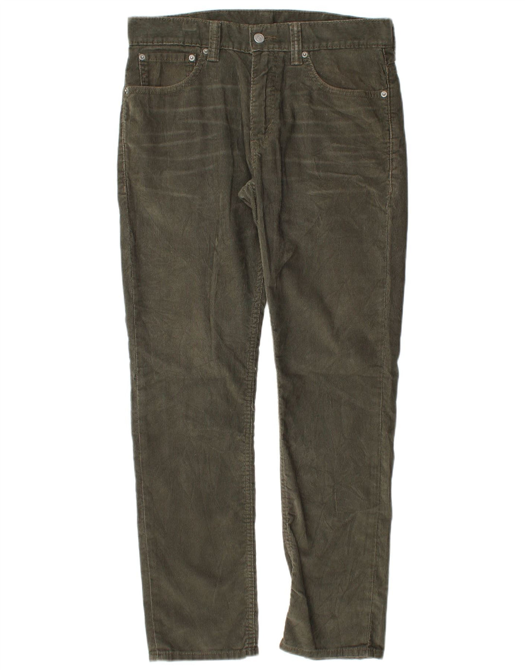 LEVI'S Herre 511 Slim Corduroy Bukser W32 L30 Khaki Bomuld
