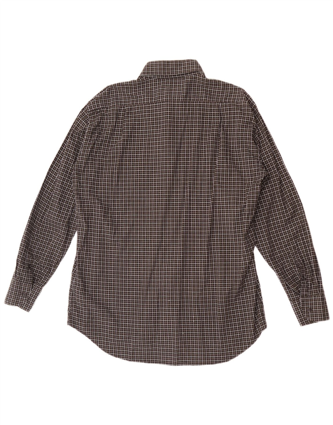 Roccobarocco Herreskjorte Str. 44 17 1/2 XL Sort Ternet Bomuld
