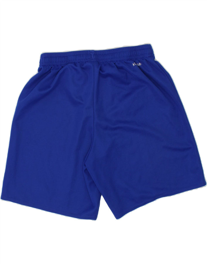 ADIDAS Boys Sport Shorts 11-12 Years Navy Blue Polyester Vintage Adidas and Second-Hand Adidas from Messina Hembry 
