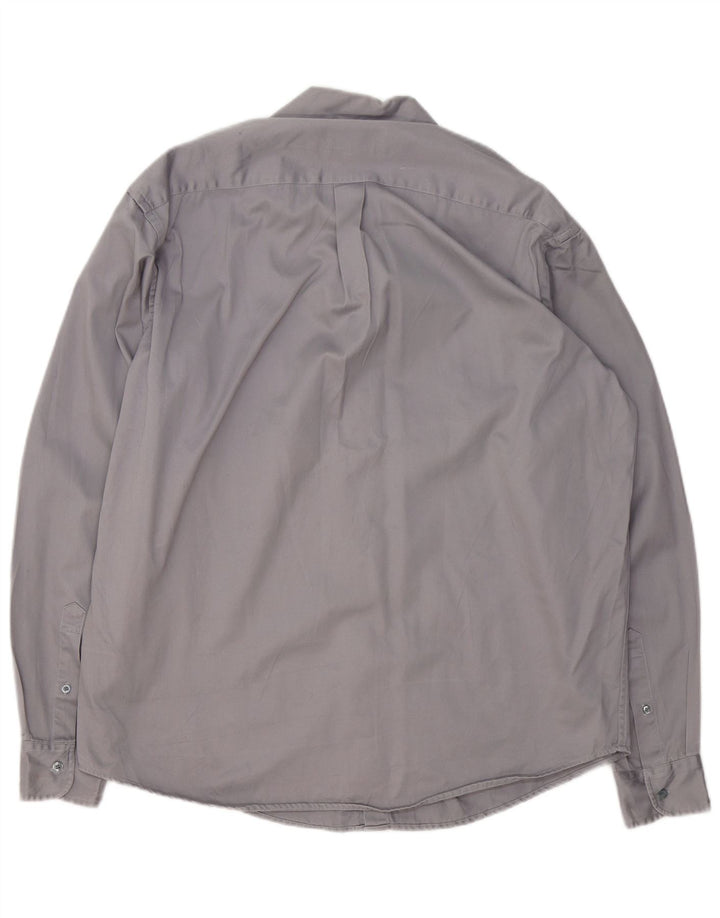 SERGIO TACCHINI Herreskjorte XL Grå Bomuld