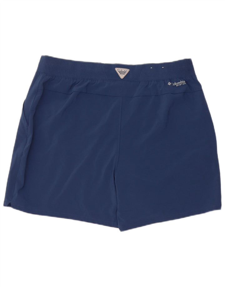 Columbia Casual Shorts til kvinder store W32 marineblå polyester