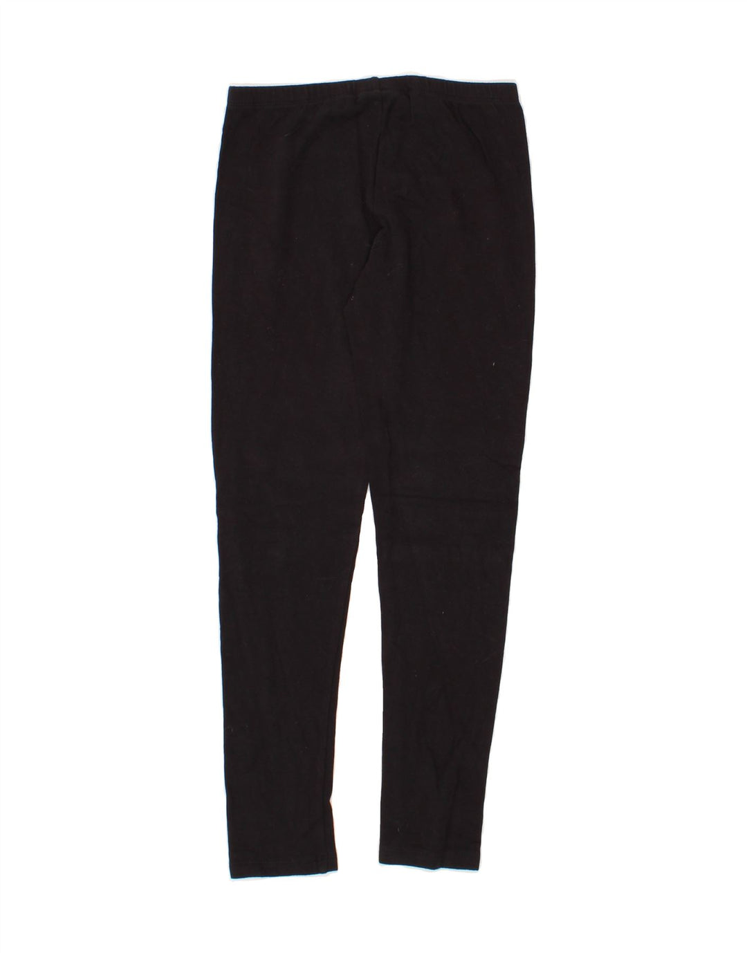 CHAMPION Girls Graphic Leggings 11-12 Years Large  Black Vintage Champion and Second-Hand Champion from Messina Hembry 