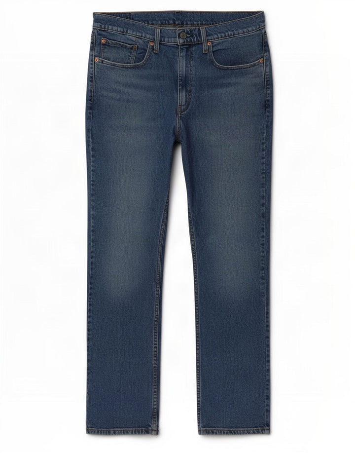 Levi's Herre 514 Straight Jeans W36 L30 Blå Bomuld