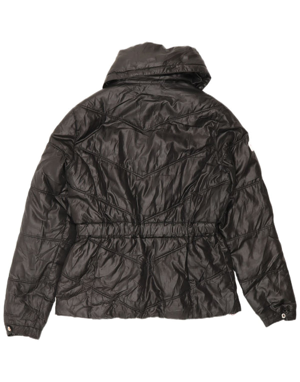 PUMA Womens Padded Jacket UK 12 Medium Black
