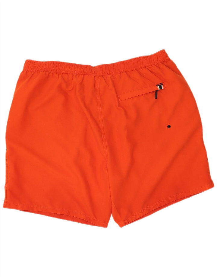Superdry grafiske svømmeshorts til mænd 2XL rød polyester