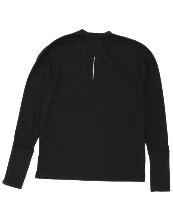 Nike Herre Dri Fit Top Langærmet XS Sort Polyester