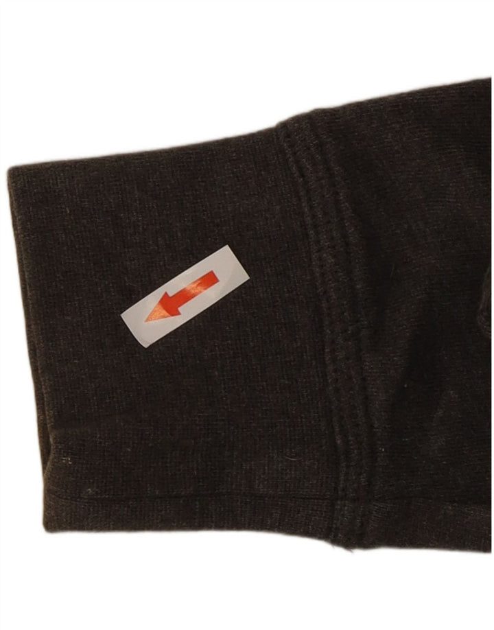 Nike Herre grafisk sweatshirt Jumper Medium Grå Bomuld
