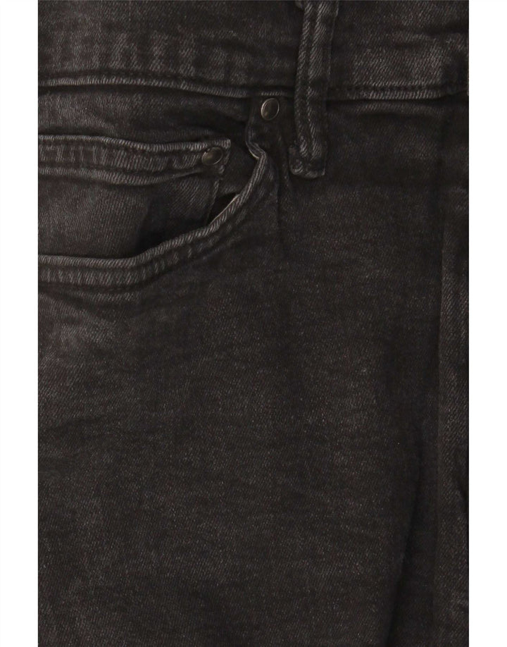 Marks & Spencer Herre Slim Jeans W34 L31 Sort Bomuld