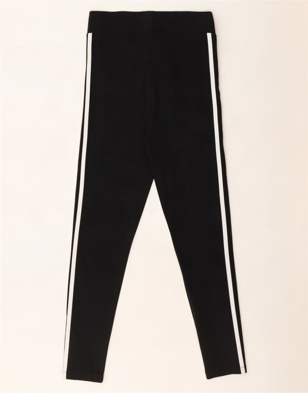 Adidas Dame Leggings UK 12 Medium Black Cotton