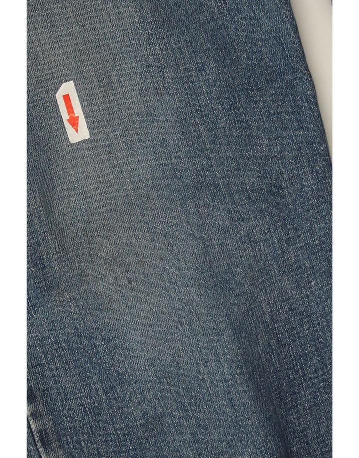 Levi's Herre 502 tilspidsede jeans W34 L32 blå bomuld