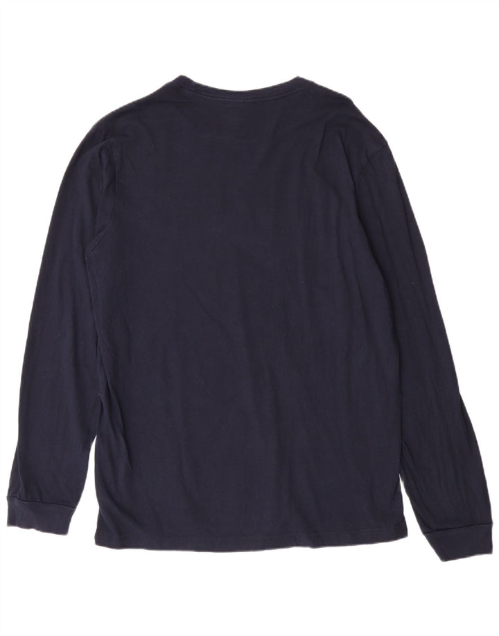 Champion Dame Grafisk T-Shirt Top XL Marineblå Bomuld