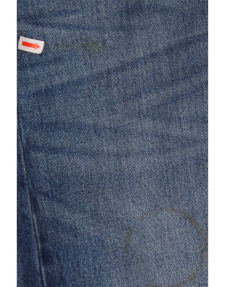 LEVI'S Herre 501 Straight Jeans W38 L32 Blå Bomuld
