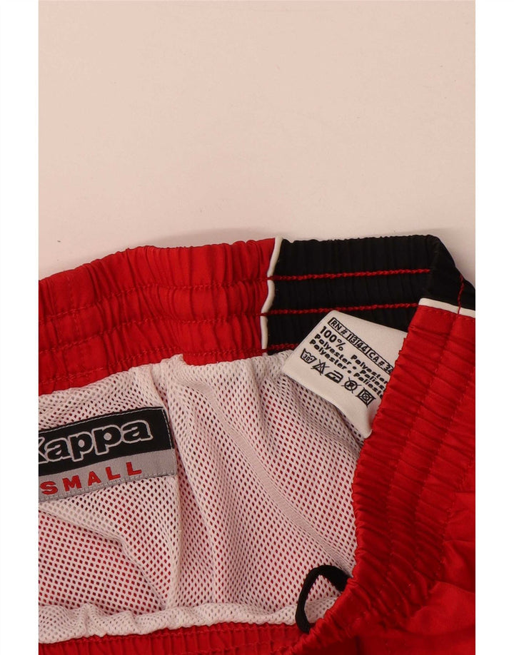 Kappa Sportsshorts til mænd Small Red Colourblock Polyester
