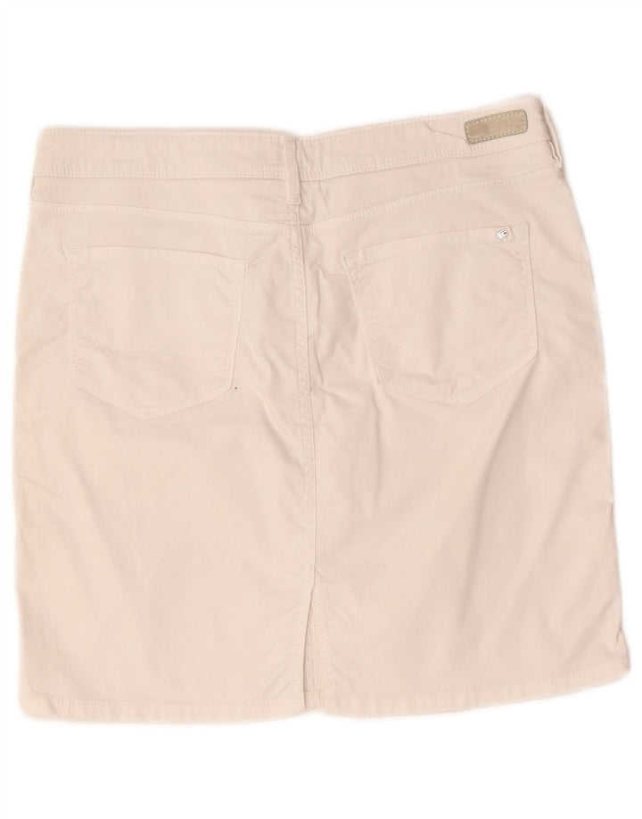 Tommy Hilfiger Dame Mini-nederdel US 10 Large W32 White Bomuld