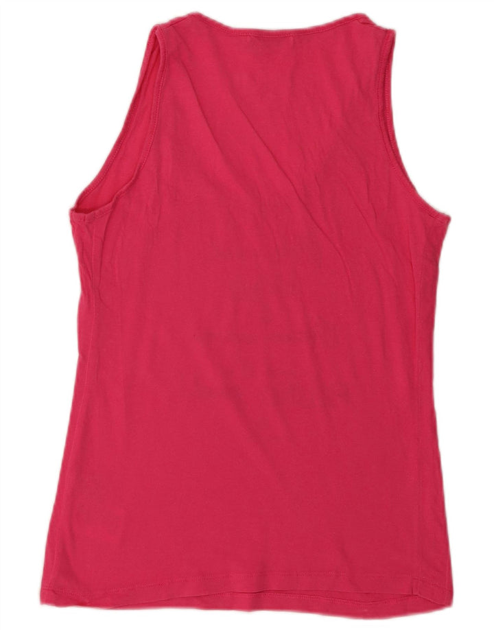 North Sails Dame Grafisk Vest Top UK 10 Small Pink Bomuld
