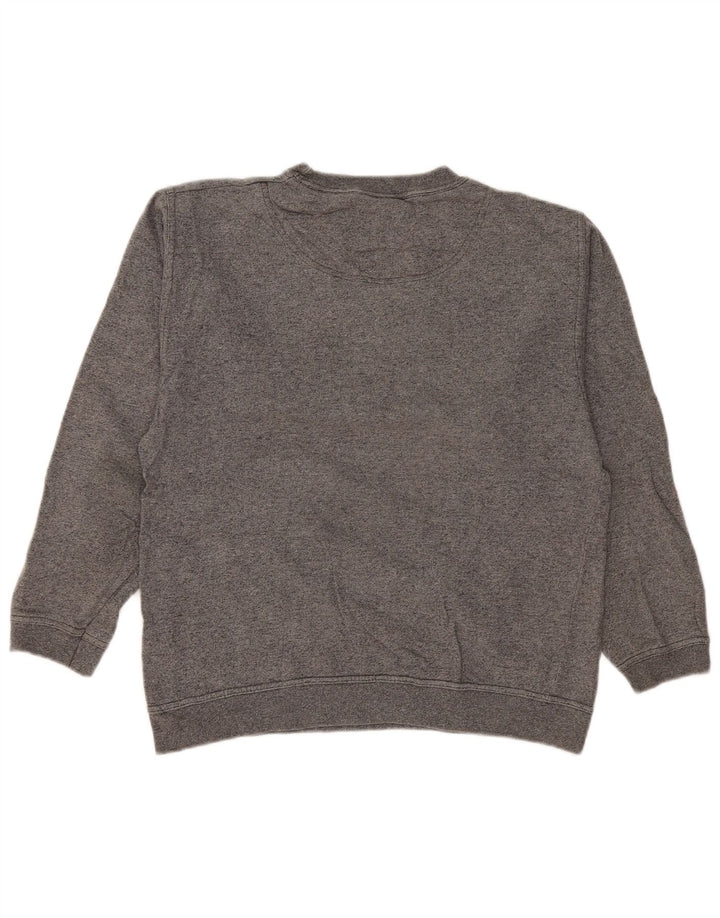 Champion Herre Sweatshirt Jumper Lille Grå Bomuld