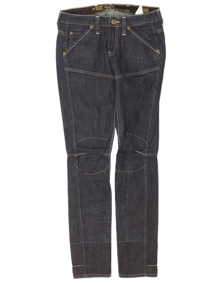 G-Star Dame Slim Jeans W26 L32 Marineblå Bomuld