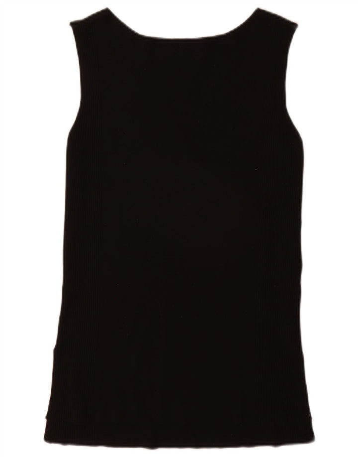 Zara Damevest Top UK 10 Lille Sort