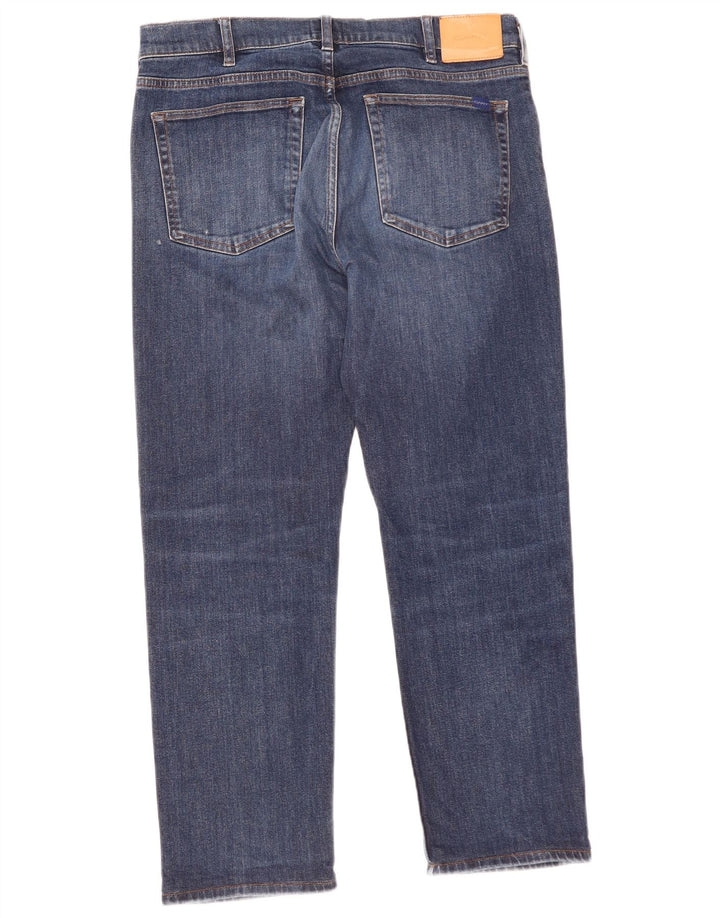 Gant Straight Jeans til mænd W34 L30 Blå