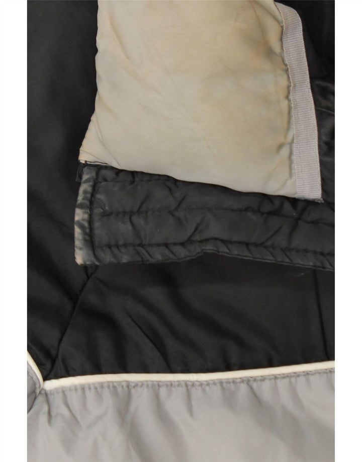 Fila Polstret Herrejakke UK 40 Stor Sort Colourblock Nylon