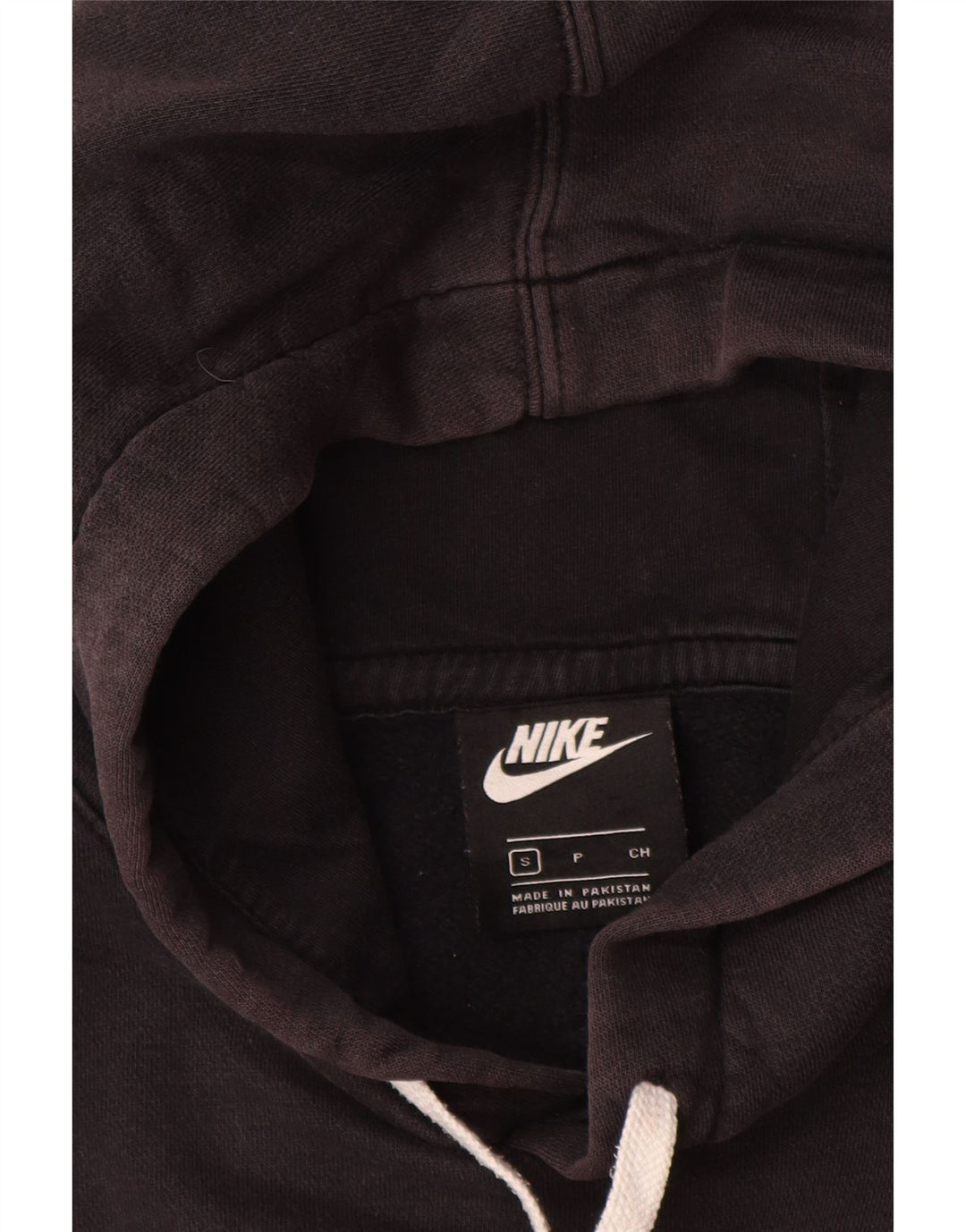 Nike grafisk hættetrøje til mænd, lille sort bomuld