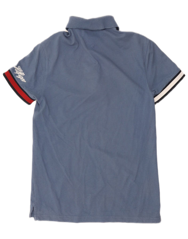 TOMMY HILFIGER Slim Fit poloshirt til mænd XS Blå