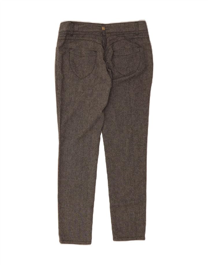 TRUSSARDI Womens Slim Casual Trousers  W30 L30 Grey Viscose Vintage Trussardi and Second-Hand Trussardi from Messina Hembry 