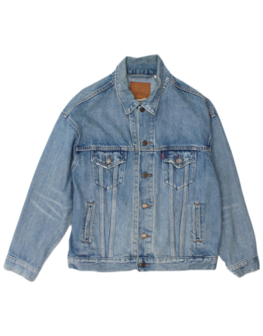 Levi's Herre denimjakke UK 34 XS Blå Bomuld