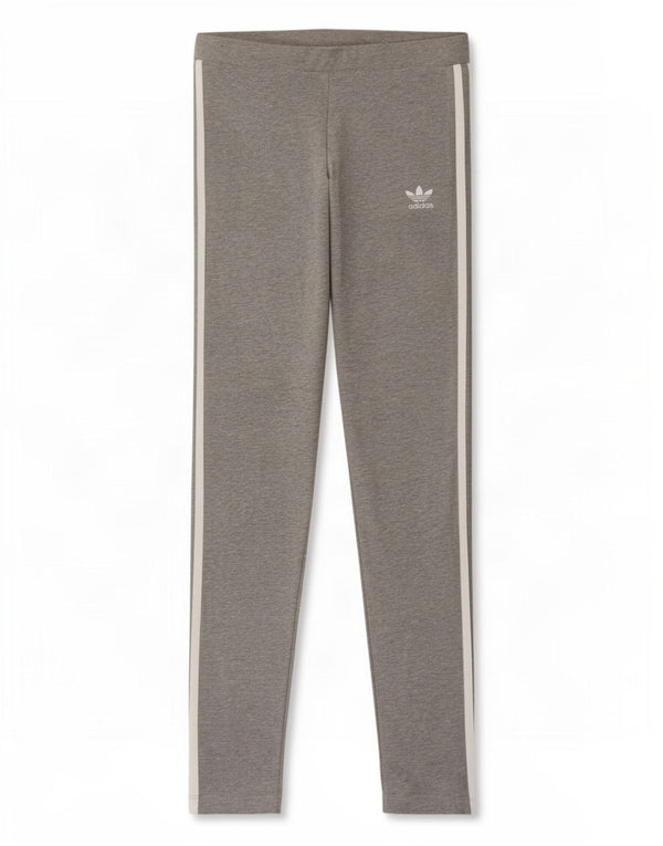 Adidas Dame Leggings UK 6 XS Grå Bomuld