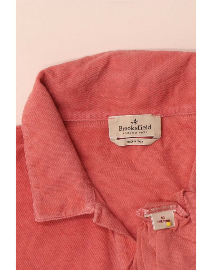 Brooksfield Polo Shirt til mænd IT 52 Stor Rød