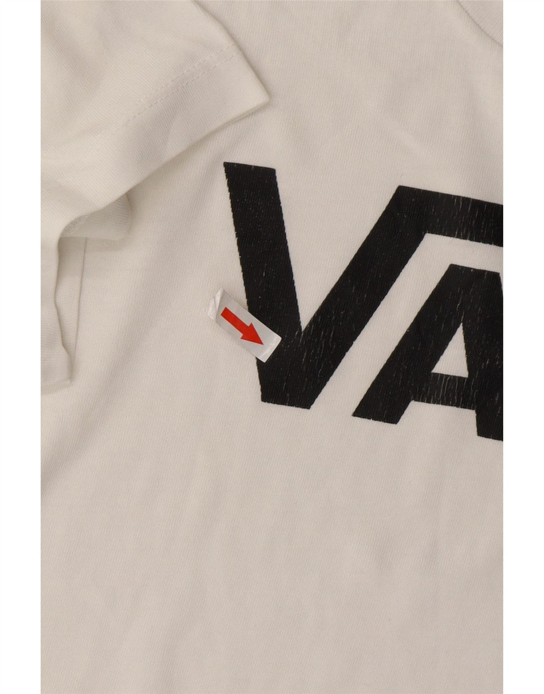 VANS Grafisk T-shirt top til kvinder DK 6 XS Hvid