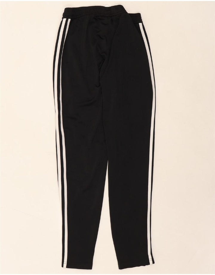 ADIDAS Womens Tracksuit Trousers UK 4/6 XS Black Polyester Vintage Adidas and Second-Hand Adidas from Messina Hembry 