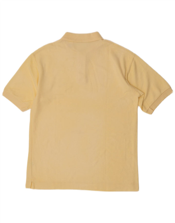 Fila Poloskjorte til mænd IT 48 Medium Gul Bomuld