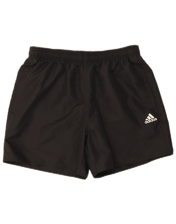 ADIDAS Sportsshorts til mænd, store sorte polyester