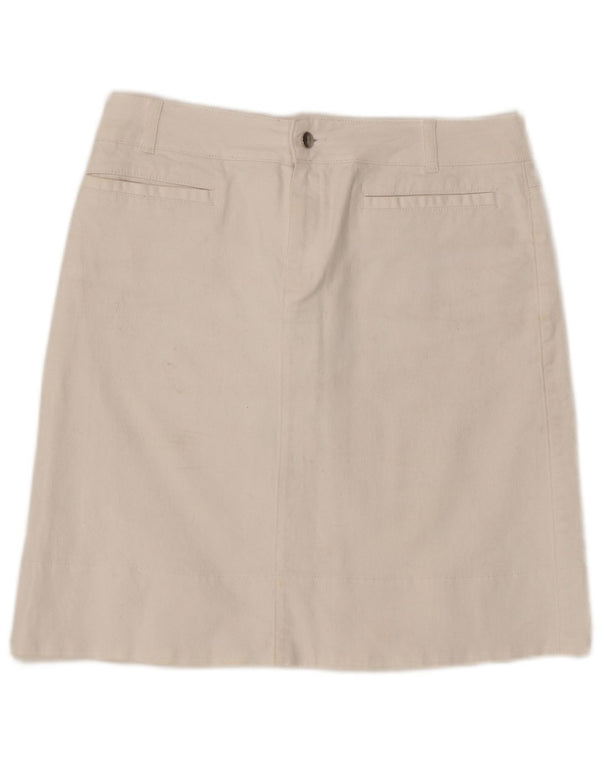 Hobbs Dame Denim Nederdel UK 14 Large W33 White Bomuld