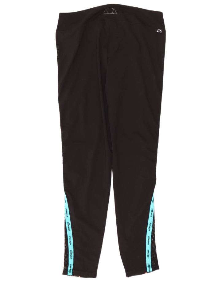 Ellesse Womens Grafiske Leggings UK 14 Large Black Colourblock