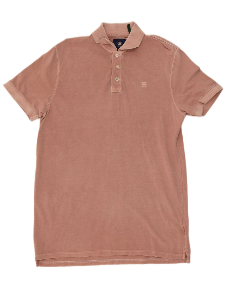 G-Star Poloshirt til mænd Stor Pink Bomuld