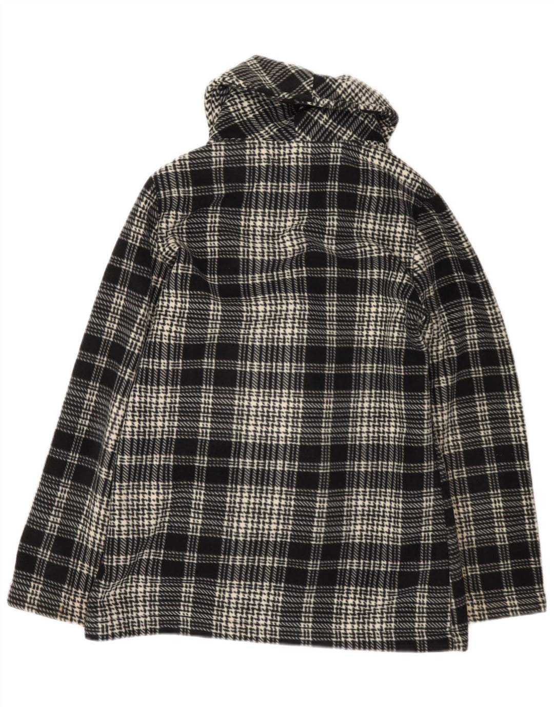 Barrage Dame Fleece Windbreaker Jacket UK 14 Medium Sort Plaid Polyester