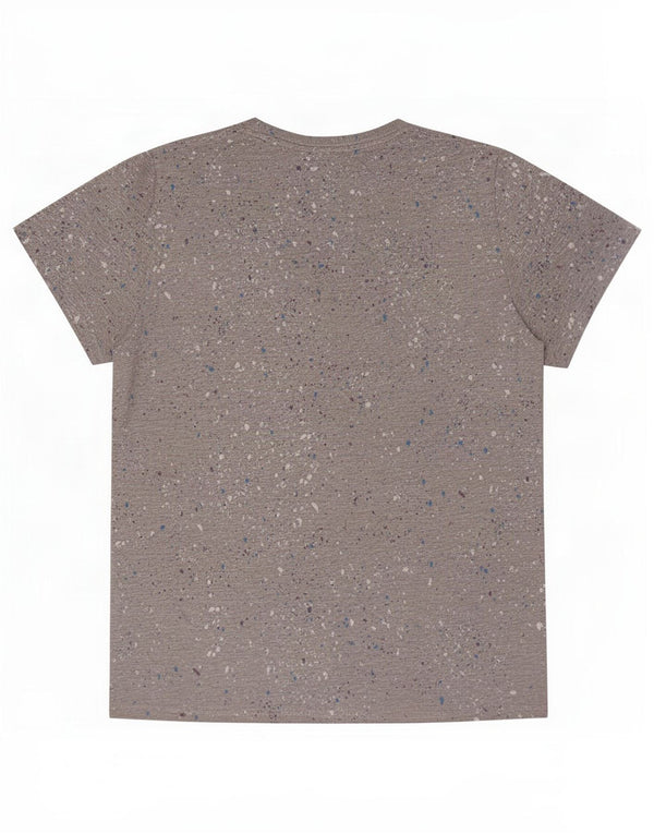 Superdry Mens Graphic T-Shirt Top 2XL Grey Flecked Cotton