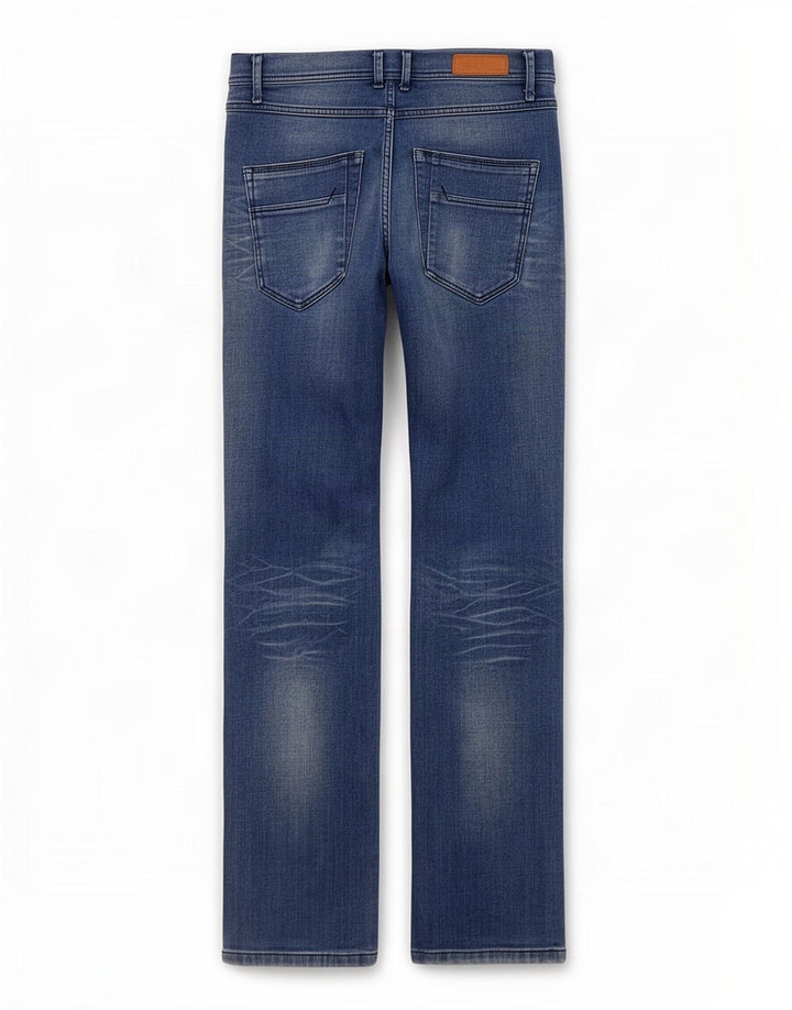 Zara Herre Distressed Slim Jeans EU 38 Small W30 L32 Blue