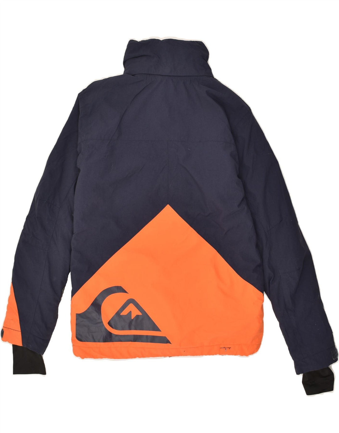 QUIKSILVER Boys Graphic Windbreaker Jacket 11-12 Years Large Navy Blue | Vintage Quiksilver | Thrift | Second-Hand Quiksilver | Used Clothing | Messina Hembry 