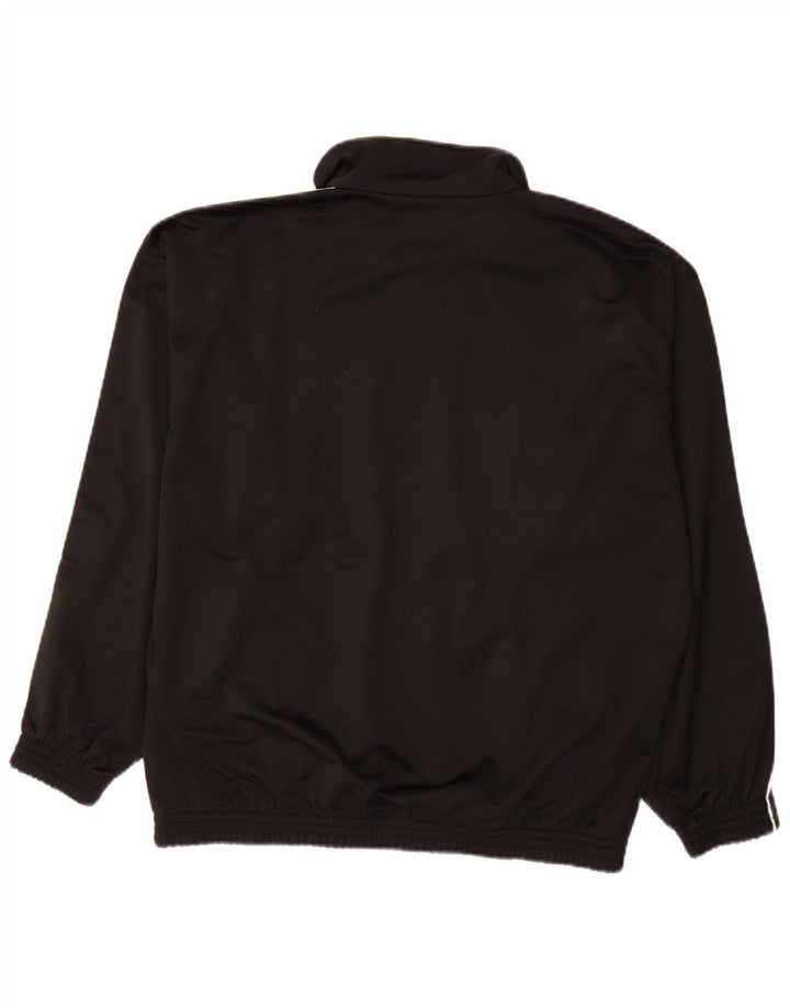 DIADORA Træningsdragt til mænd Topjakke UK 42 Stor sort polyester