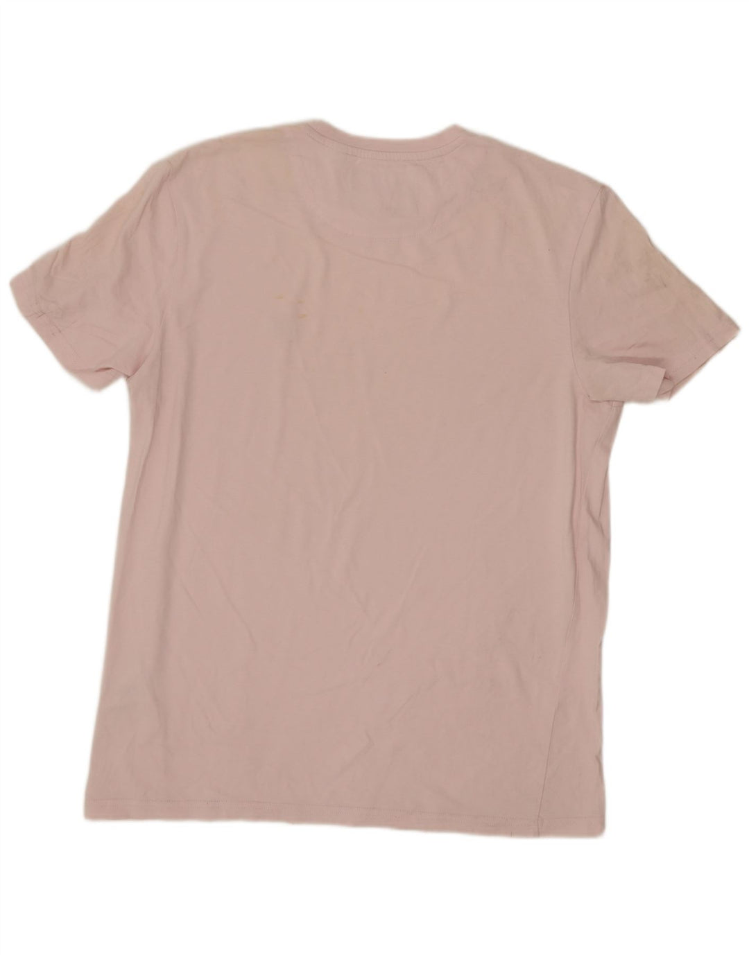 LYLE & SCOTT Herre T-shirt Top Medium Pink Bomuld
