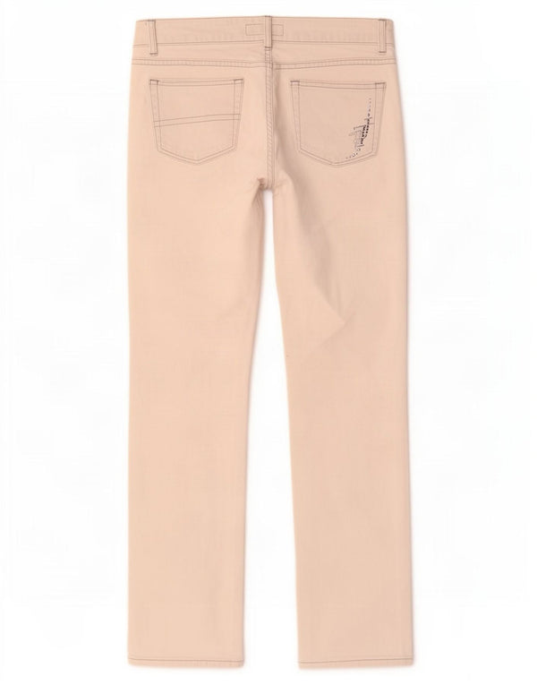 Trussardi Straight Jeans til kvinder W29 L30 Off White Bomuld