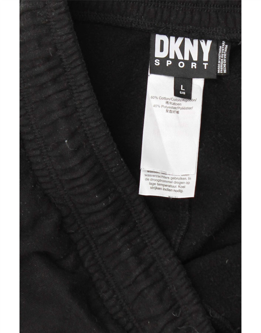 Dkny Herre træningsdragt Bukser Joggers Large Sort Bomuld